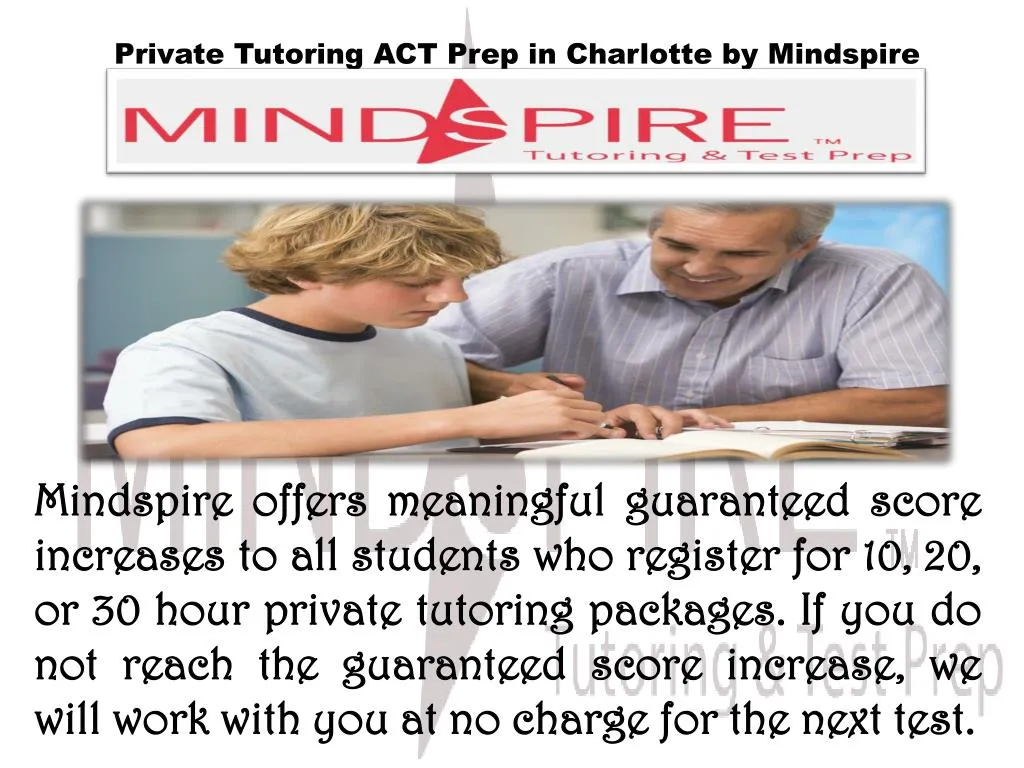 private tutoring act prep in charlotte