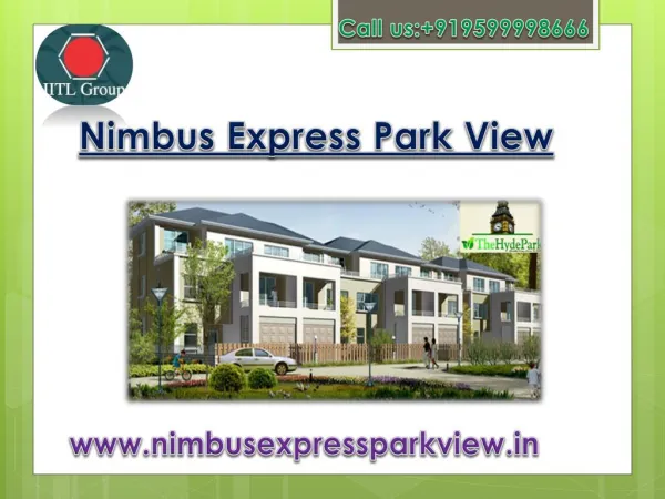 Nimbus Expess Park View in Noida
