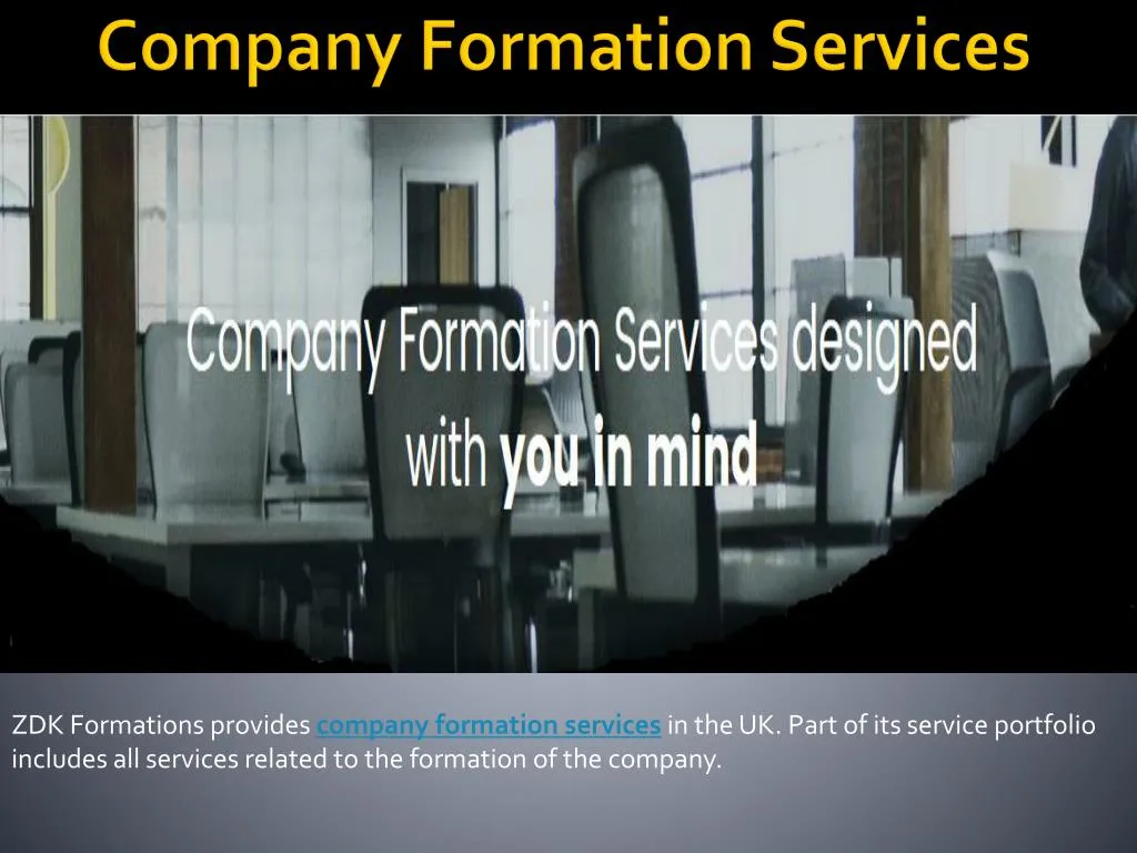 company formation services