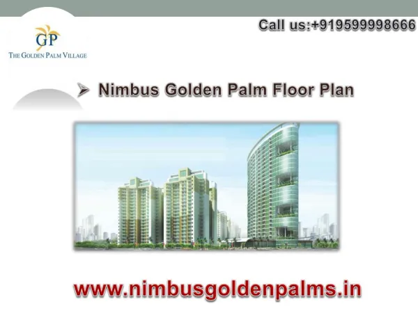 IITL Nimbus Golden Palm Floor plan