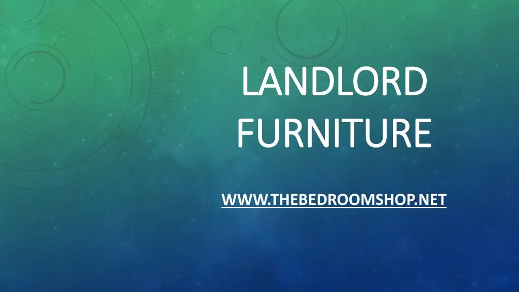 landlord furniture