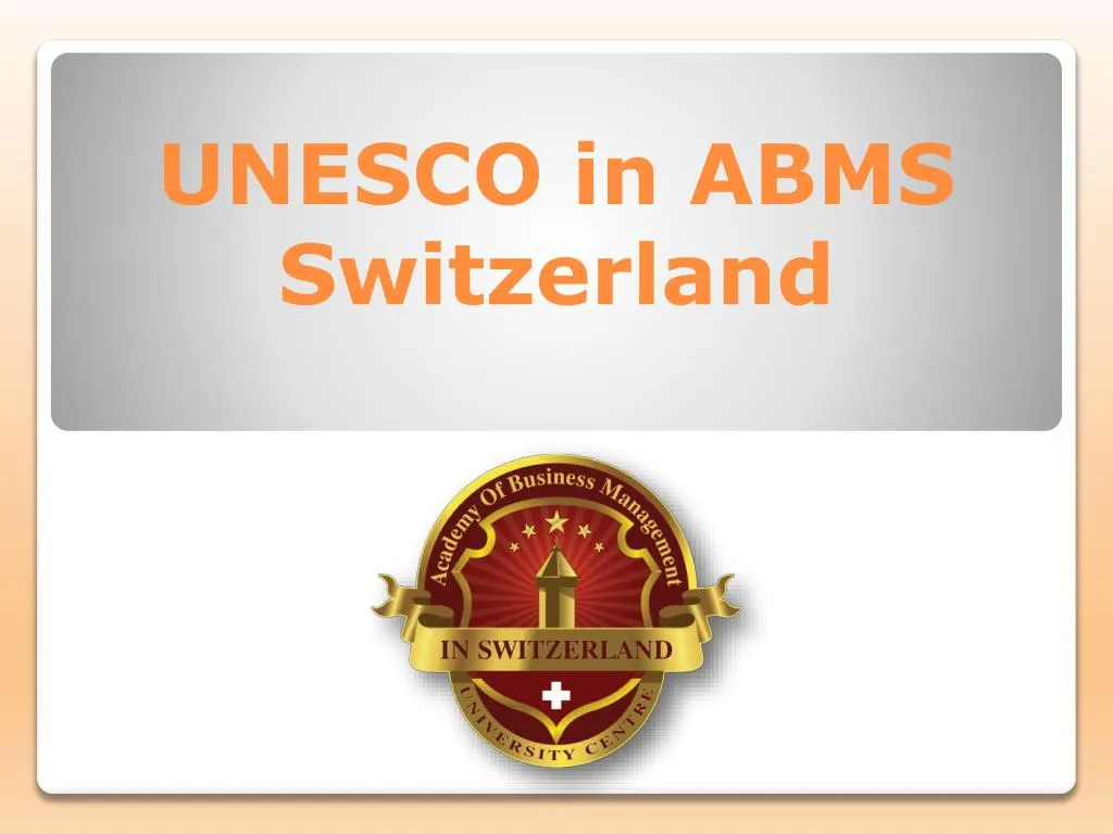 unesco in abms switzerland