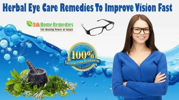 Herbal Eye Care Remedies To Improve Vision Fast