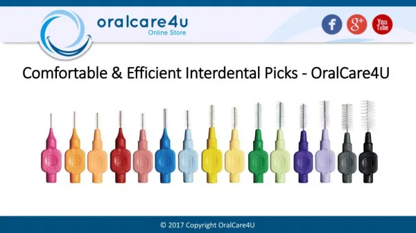 Comfortable & Efficient Interdental Picks - OralCare4U