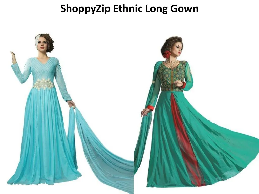 shoppyzip ethnic long gown