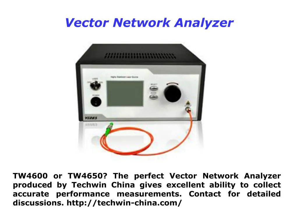 vector network analyzer