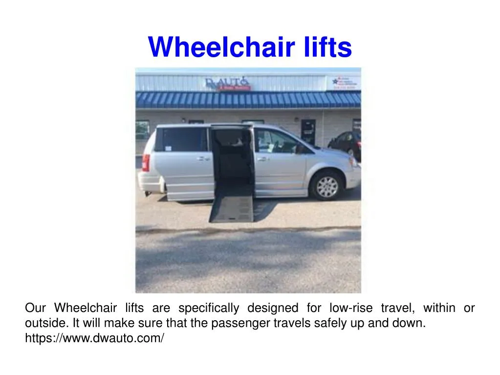 wheelchair lifts