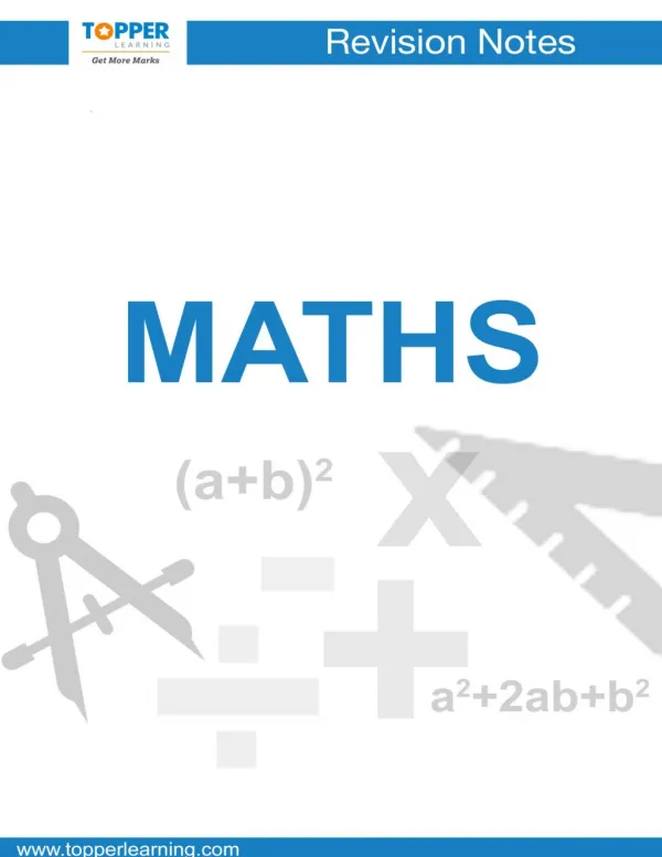 CBSC ClassX Mathematics Real Numbers