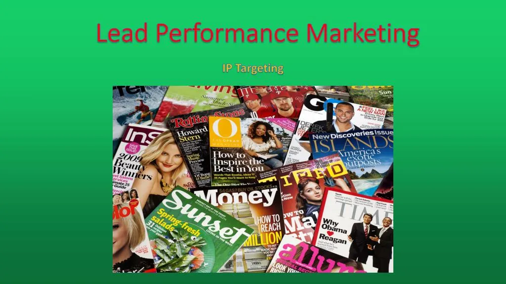 lead performance marketing