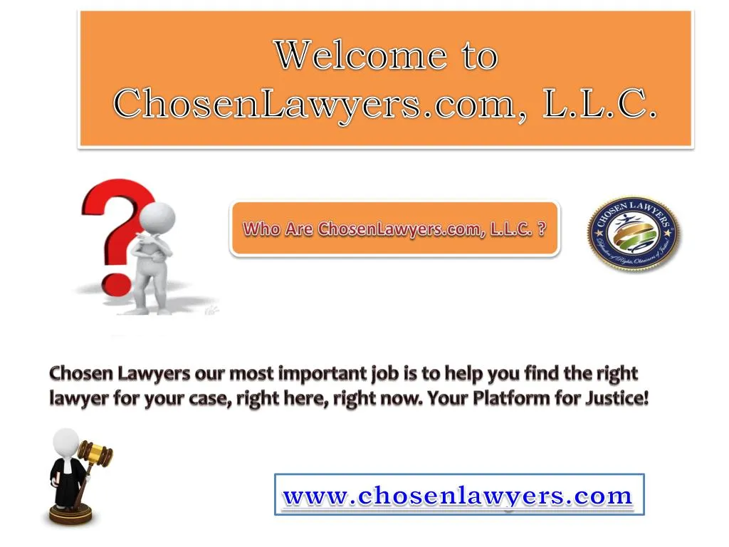 welcome to chosenlawyers com l l c