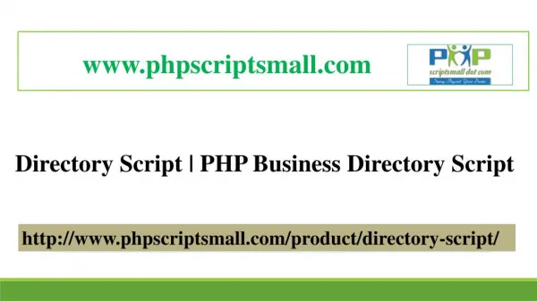 Directory Script |PHP Business Directory Script