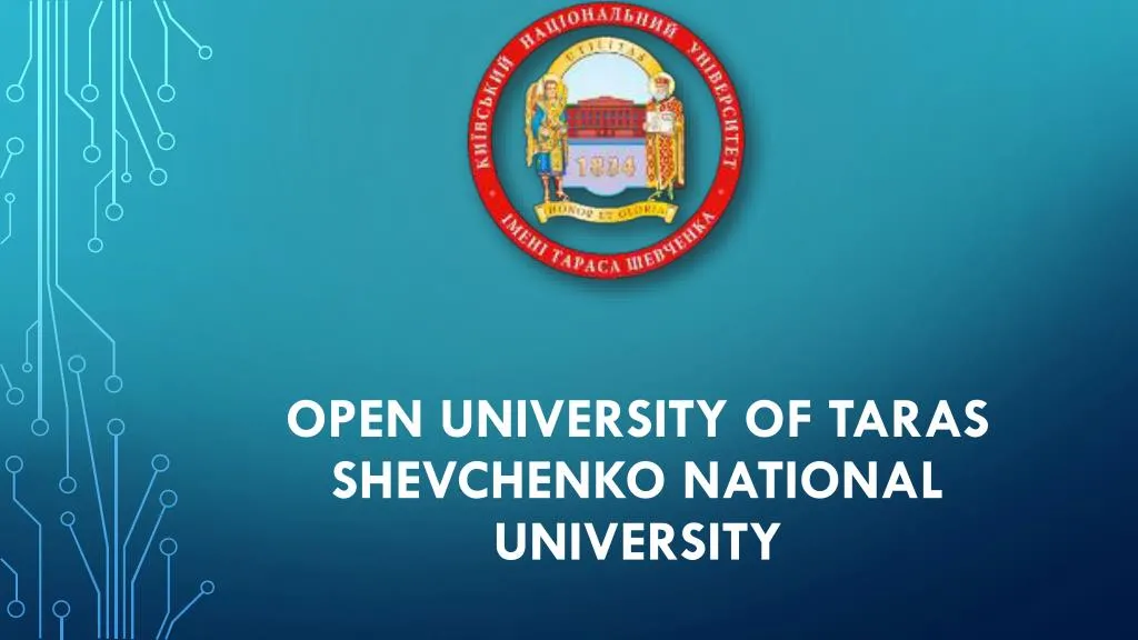 open university of taras shevchenko national university