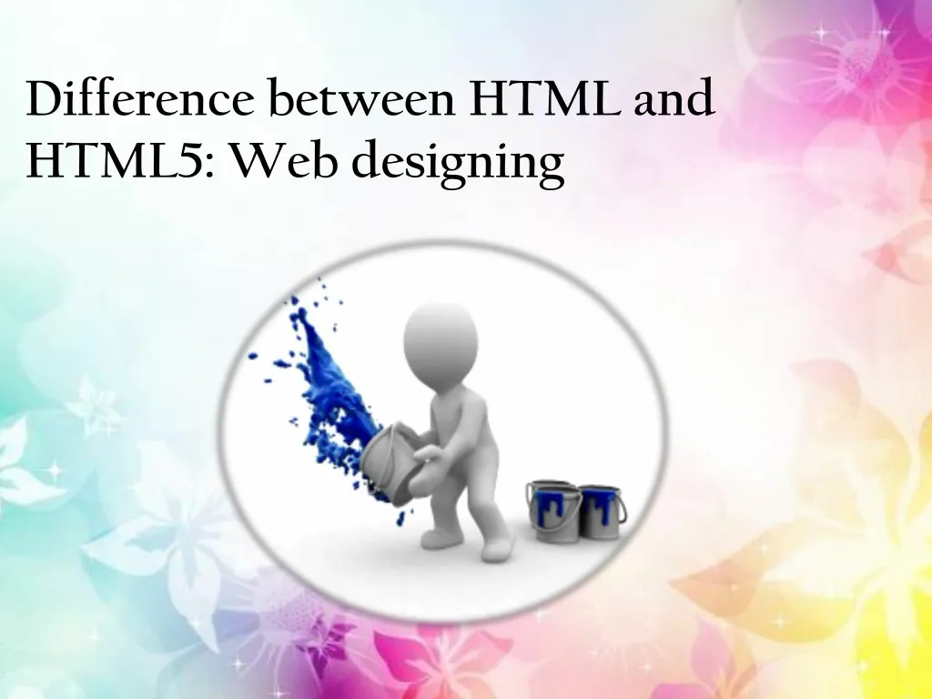 difference between html and html5 web designing