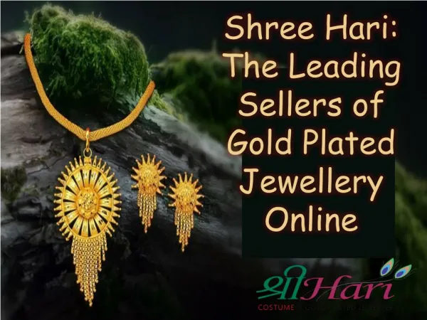 Shree Hari: The Leading Sellers of Gold Plated Jewellery Online