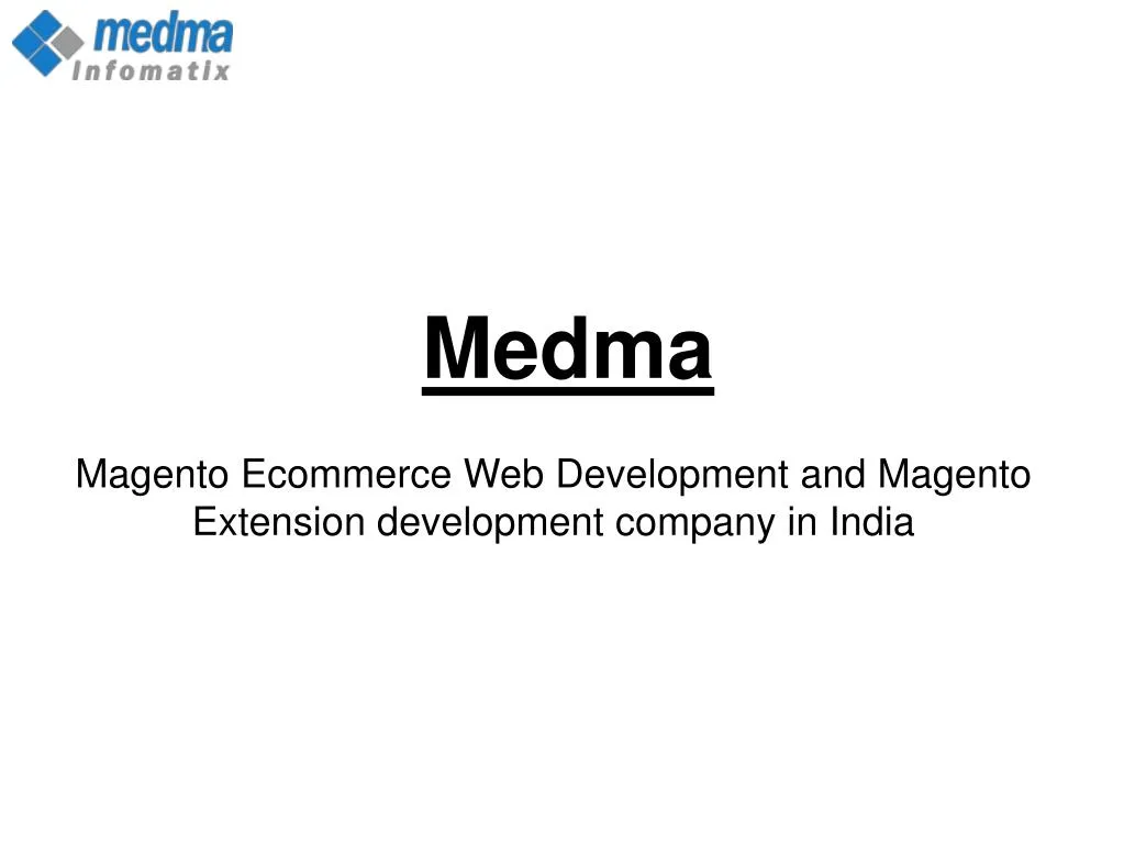 medma magento ecommerce web development