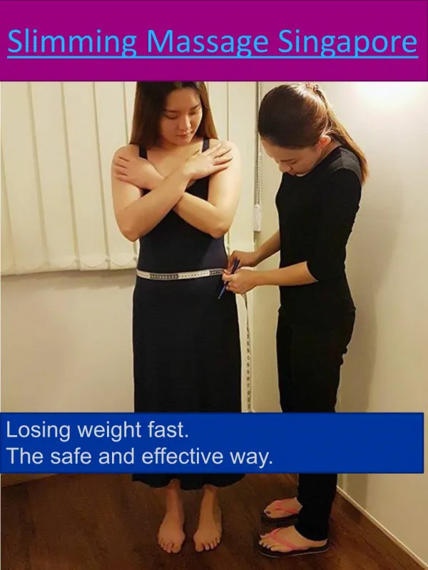 Slimming massage Singapore