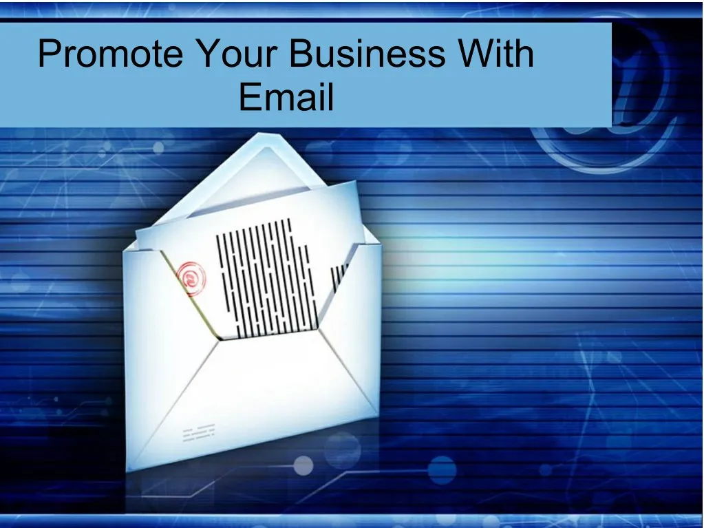 promote your business with email