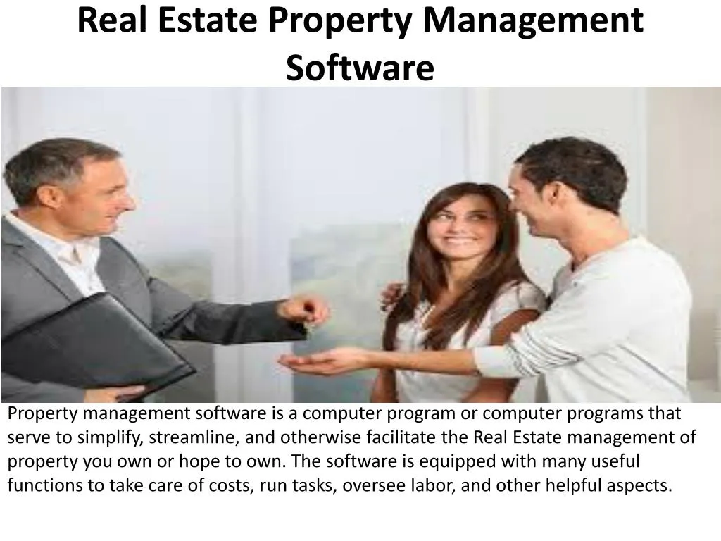 real estate property management software