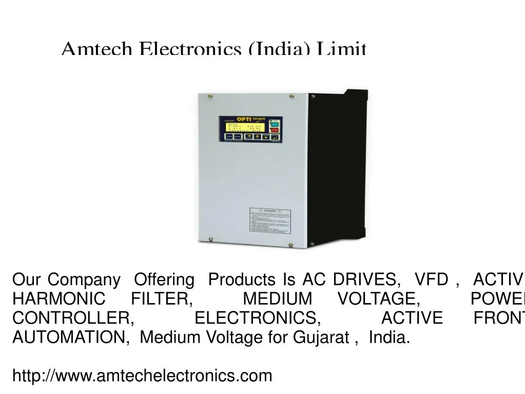 our company offering products is ac drives