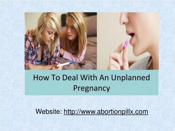How To Deal With Unwanted Pregnancy?