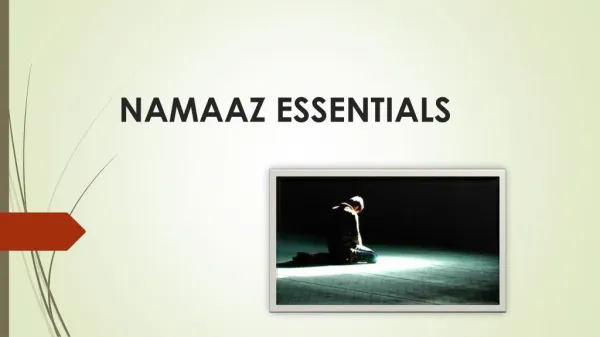 Namaaz Essentials