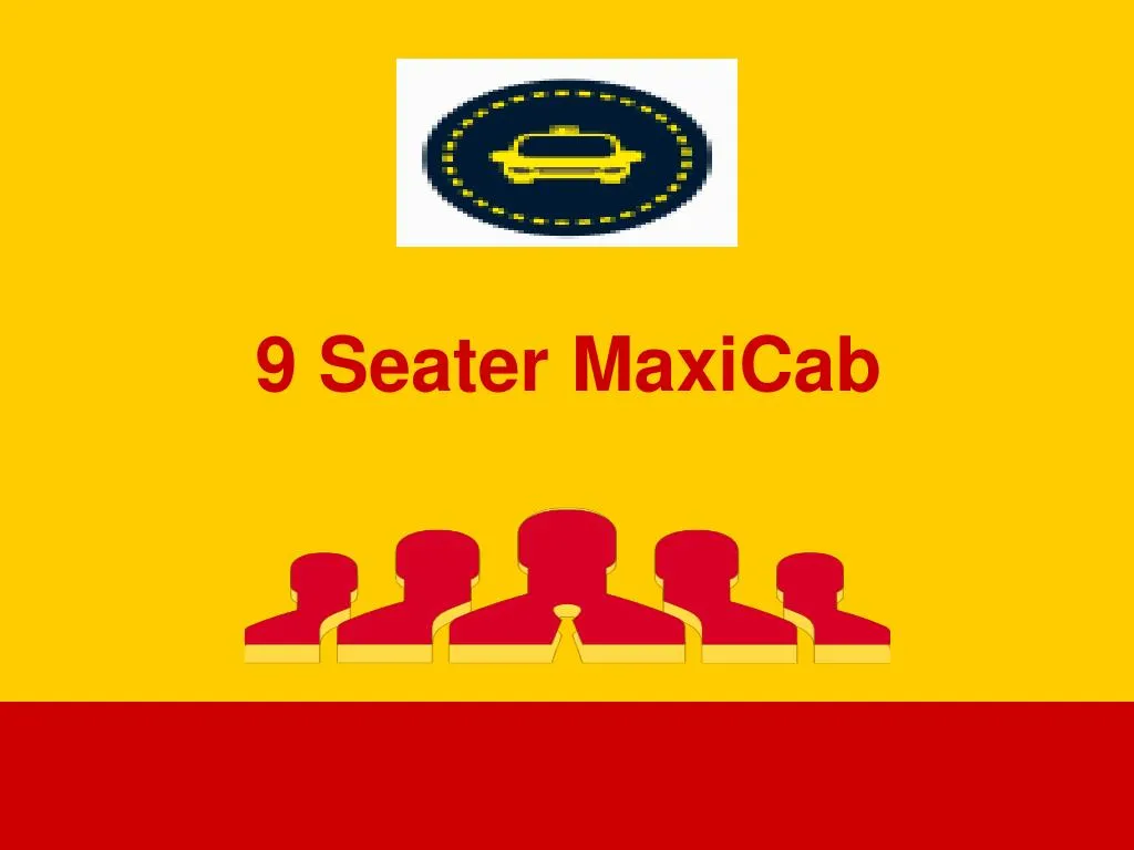 9 seater maxicab