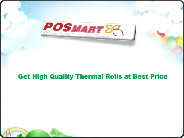 Get High Quality Thermal Rolls at Best Price