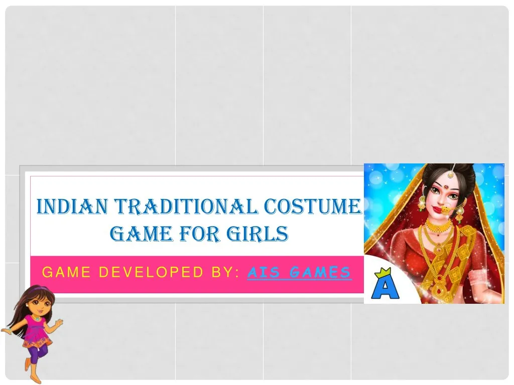 indian traditional costume game for girls