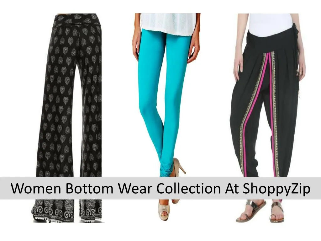 women bottom wear collection at shoppyzip
