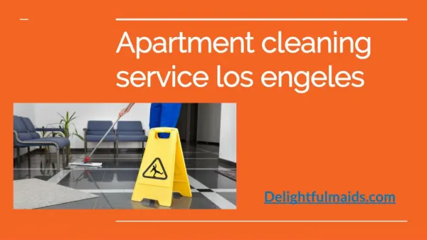 Apartment cleaning service Los angeles | delightfulmaids