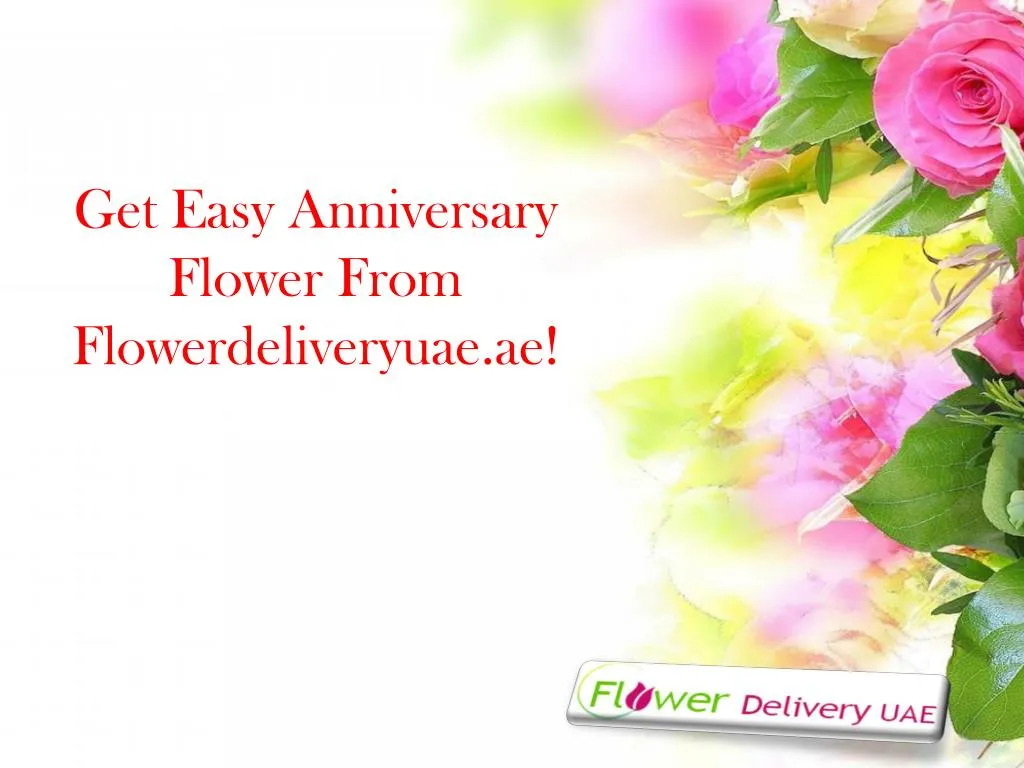 get easy anniversary flower from flowerdeliveryuae ae