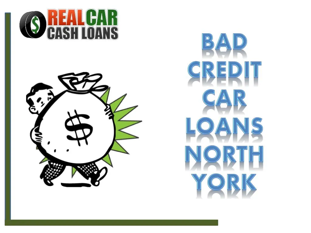 bad credit car loans north york