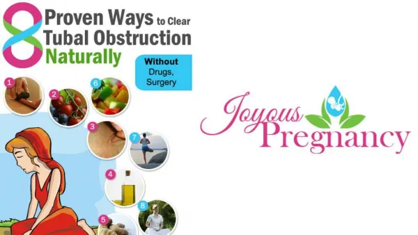 How to Clear Fallopian Tube Blockage Naturally | Joyous Pregnancy