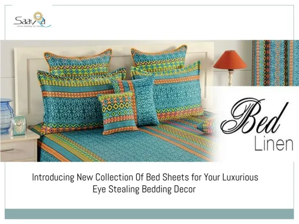 Make Your Bedding Astounding with Saavra's Stunning Bed Sheets