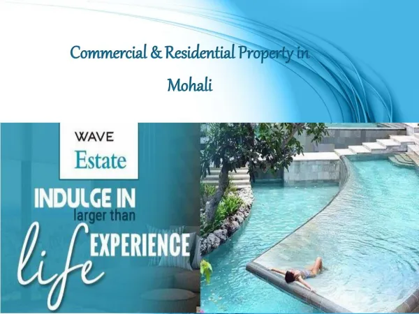 Commercial & Residential Property in Mohali