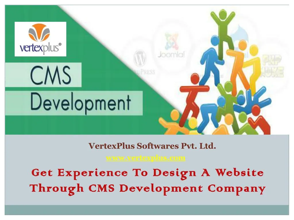 get experience to design a website through cms development company