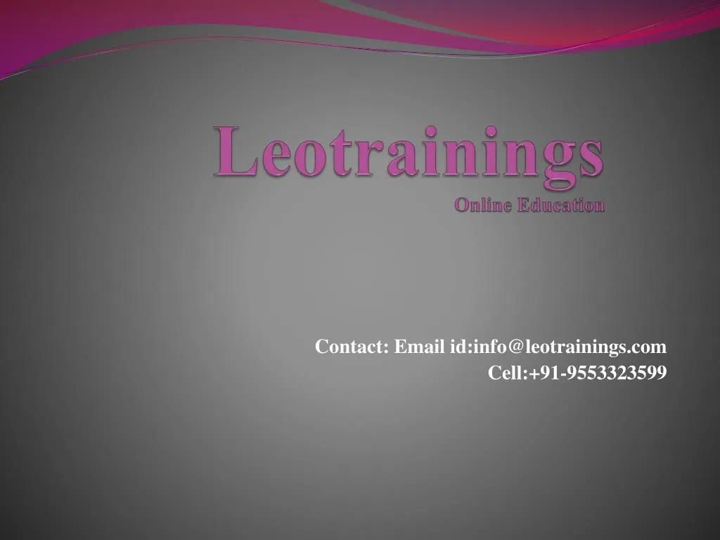 leotrainings online education