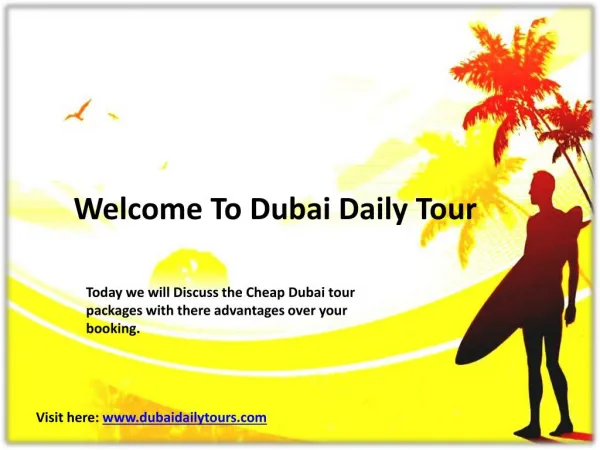 Dubai travel Packages