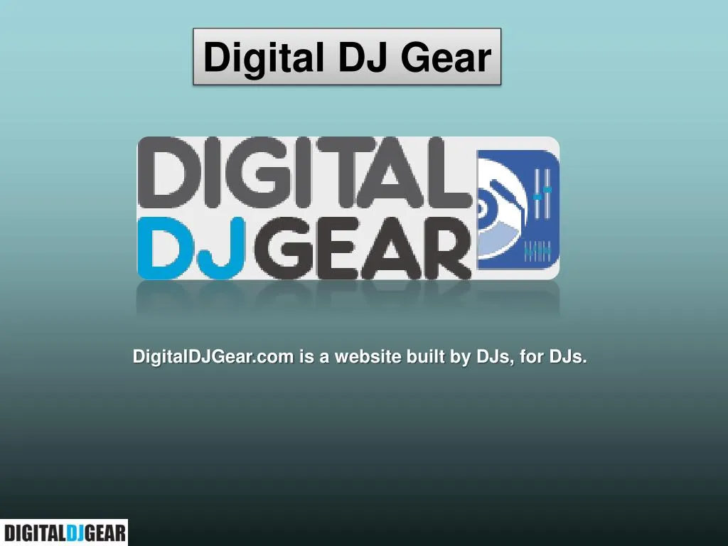 digital dj gear