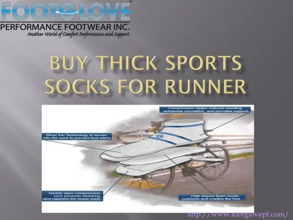Buy thick sports socks for runner
