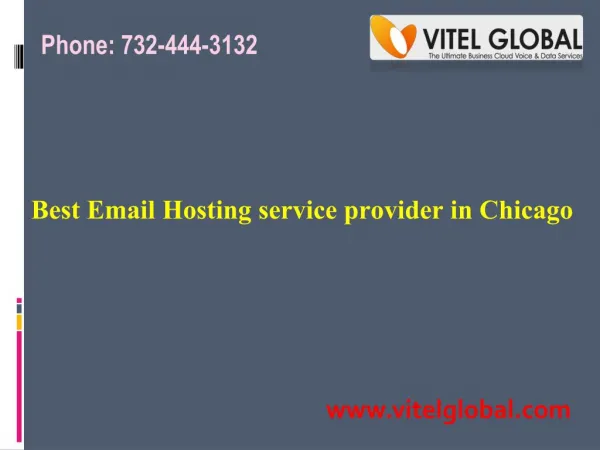 Best Email Hosting service provider in Chicago