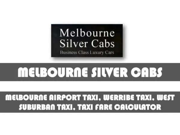 Hassle Free Travel across Melbourne and Australia