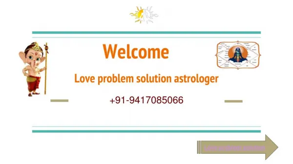 Best Astrologer In Chandigarh 91-9417085066
