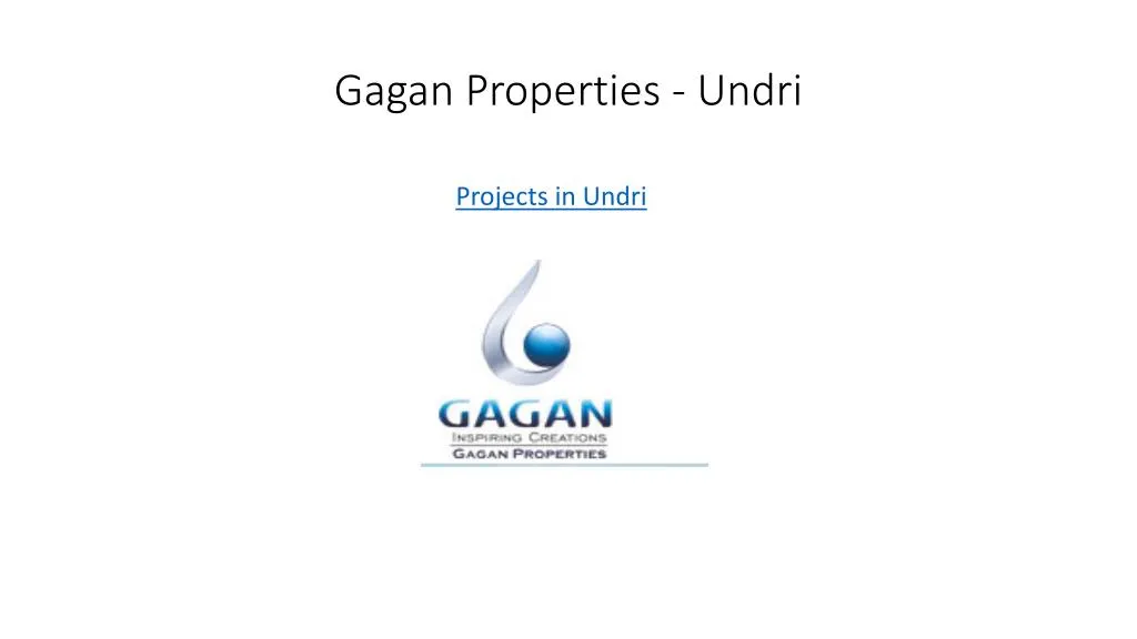 gagan properties undri