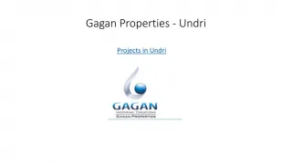 Projects in Undri for Sale | Gagan Ceifro - slide 1