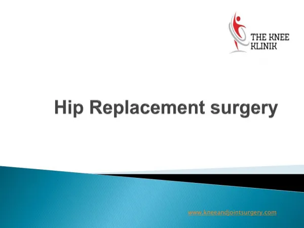 Get relief from hip pain by Dr.Anshu Sachdev