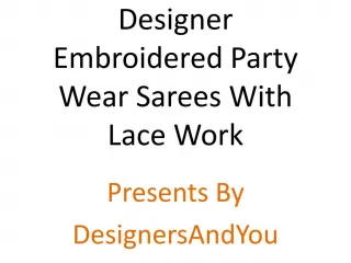 Party Wear Sarees Fancy New Styles Designs Collection: Designer Georgette & Chiffon Saree Online