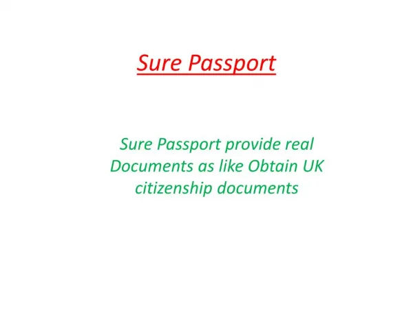 Obtain USA citizenship documents, Obtain UK citizenship documents