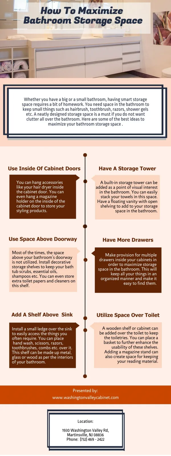 How To Maximize Bathroom Storage Space
