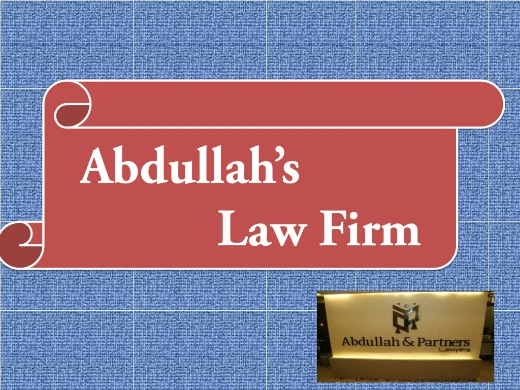 abdullah s law firm